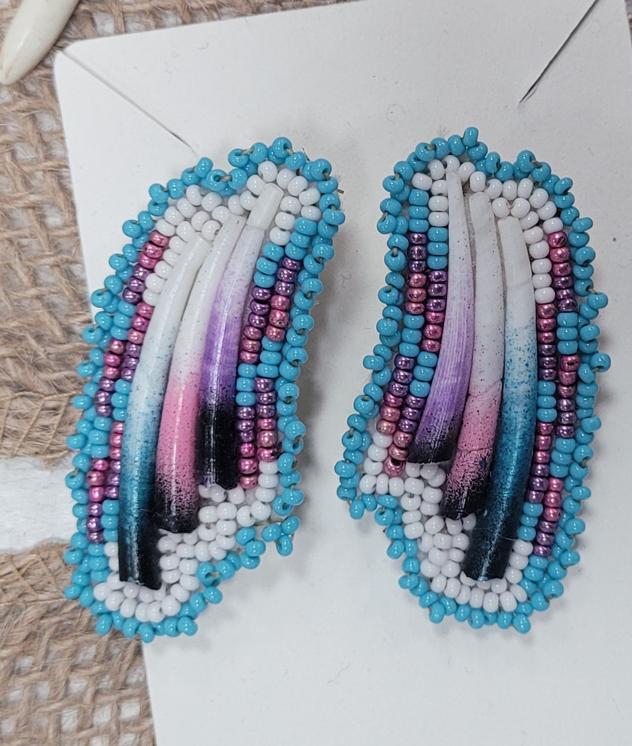 Native Runway Style Handmade Earrings by Vanessa